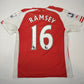 RAMSEY 16 Arsenal 2014/2015 Home Football Shirt Men’s Medium