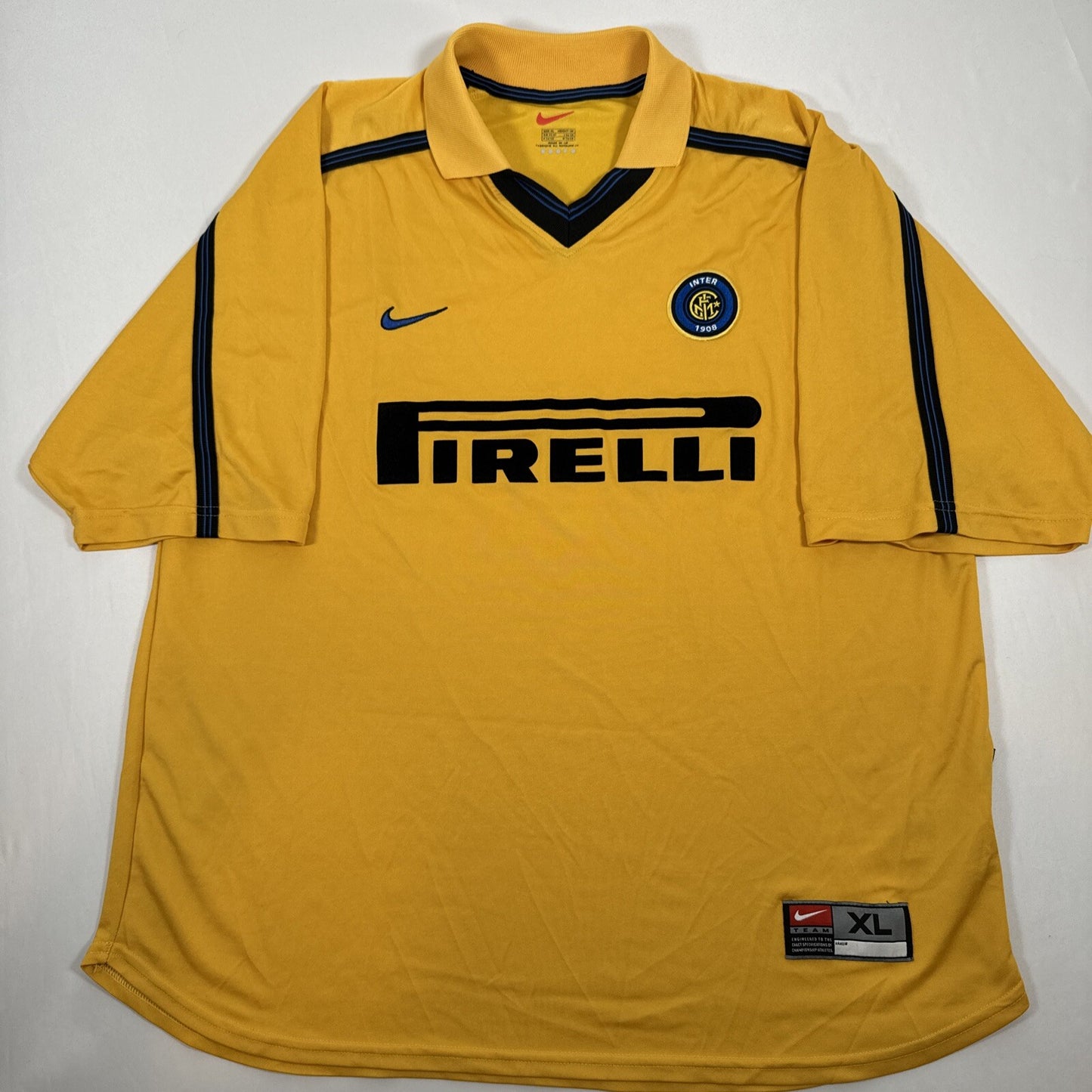 inter milan 1999 2000 third football shirt xl 12