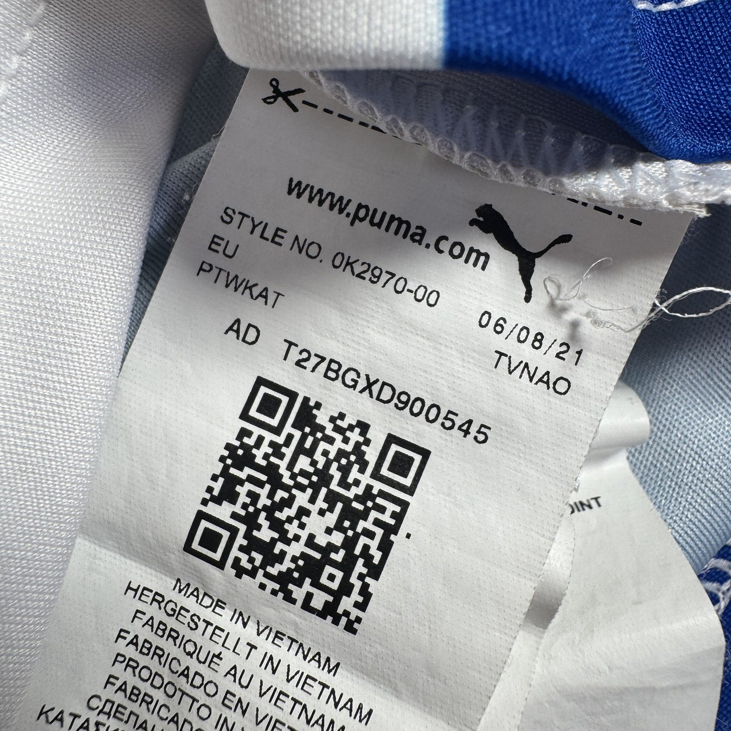 Wigan Athletic 2021/2022 Home Football Shirt  Small