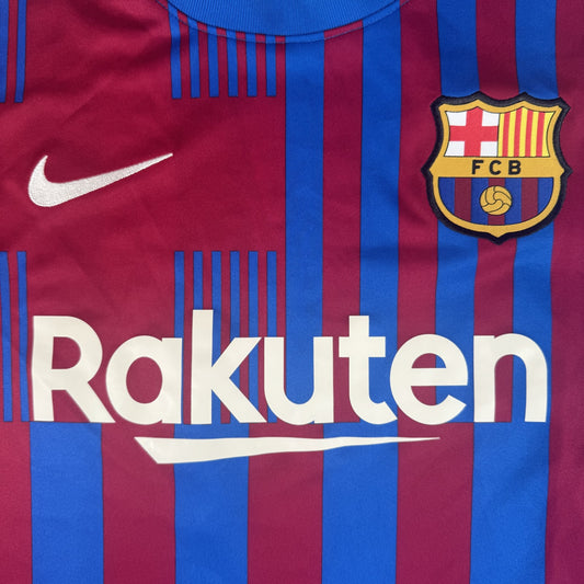 Barcelona 2021/2022 Home Football Shirt  XXL 2XL