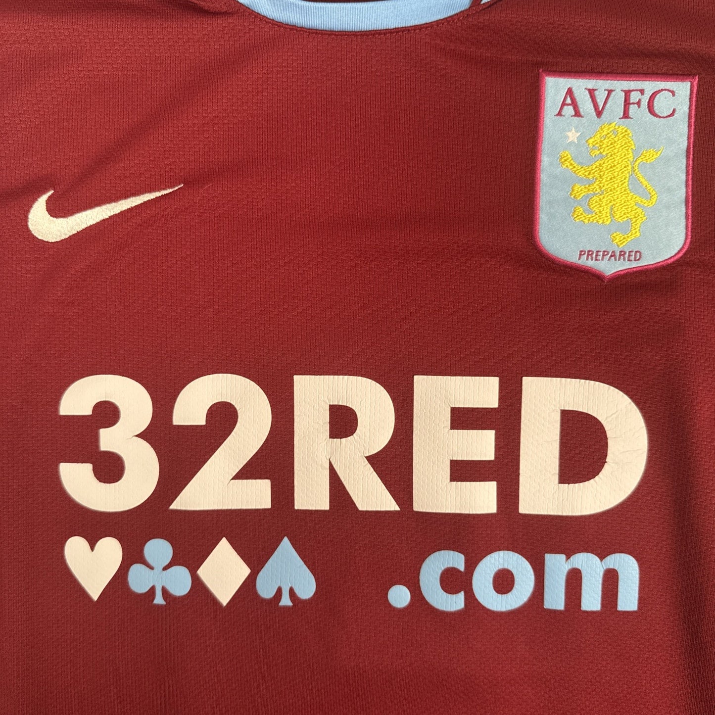 young 7 aston villa 2007 2008 home football shirt large2