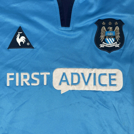 Manchester City 2002/2003 Home Football Shirt   Large - Football Shirt Kingdom