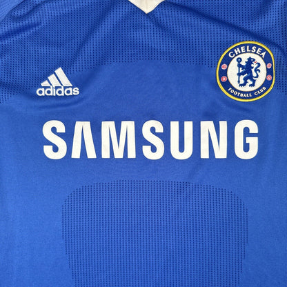 Chelsea 2010/2011 Home Football Shirt Men’s Large — front close-up