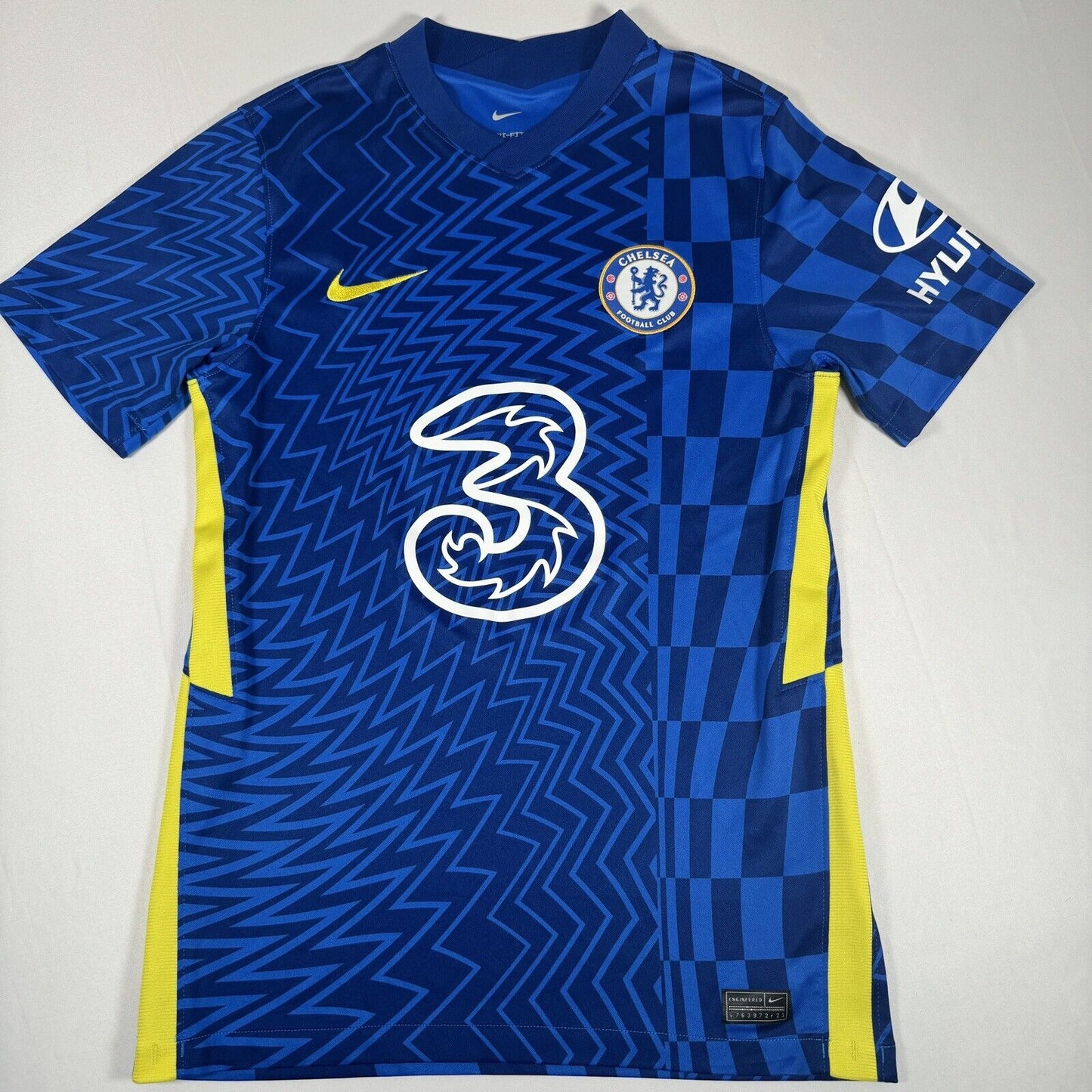 chelsea 2021 2022 home football shirt men s small 12