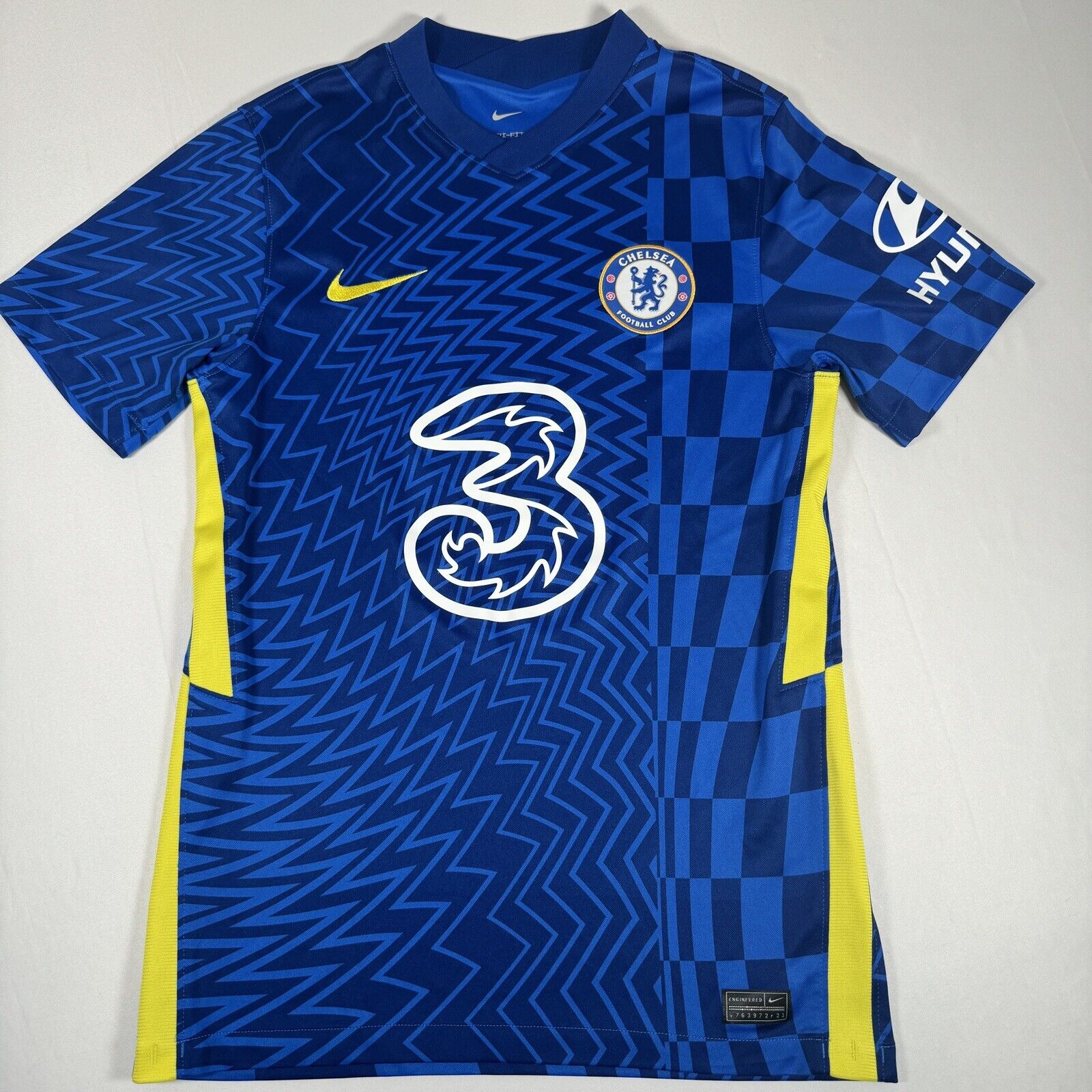 chelsea 2021 2022 home football shirt men s small 12