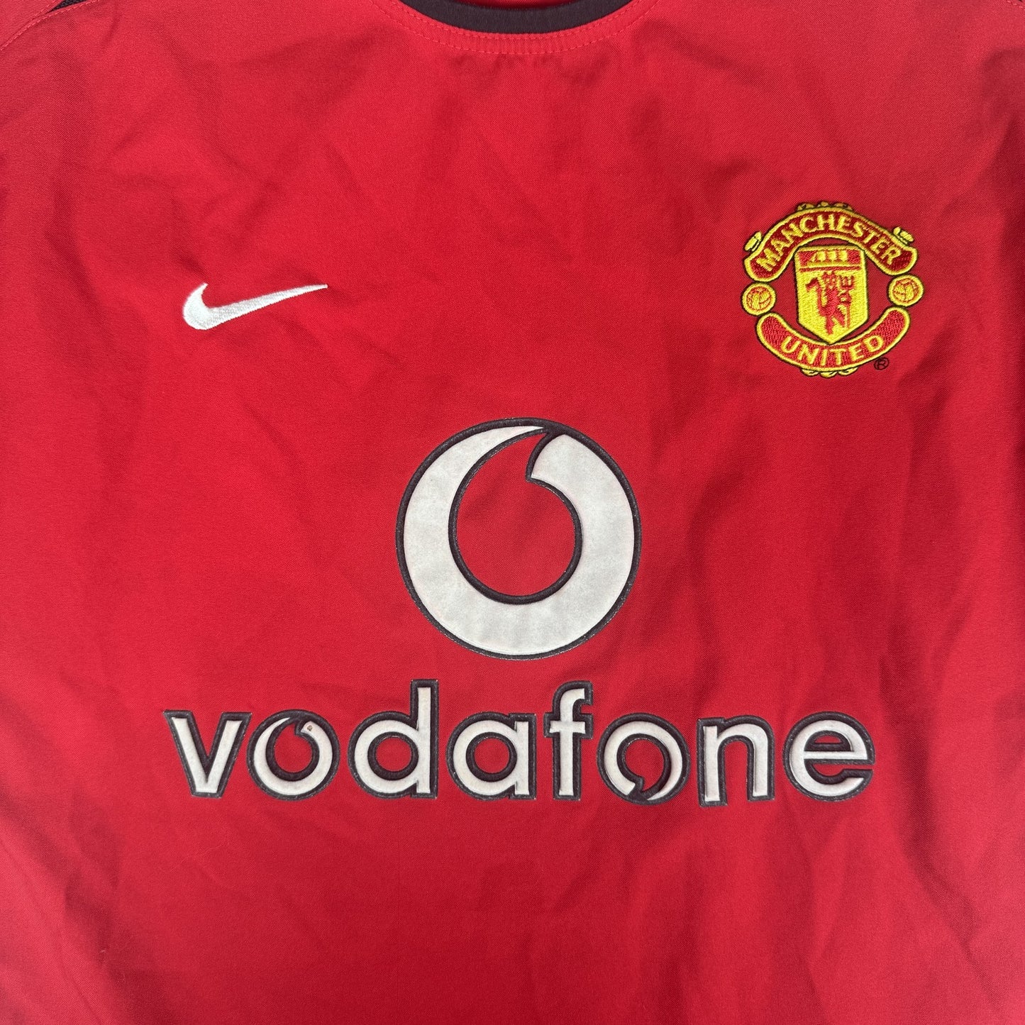 Manchester United 2002/2003/2004 Home Football Shirt  Medium