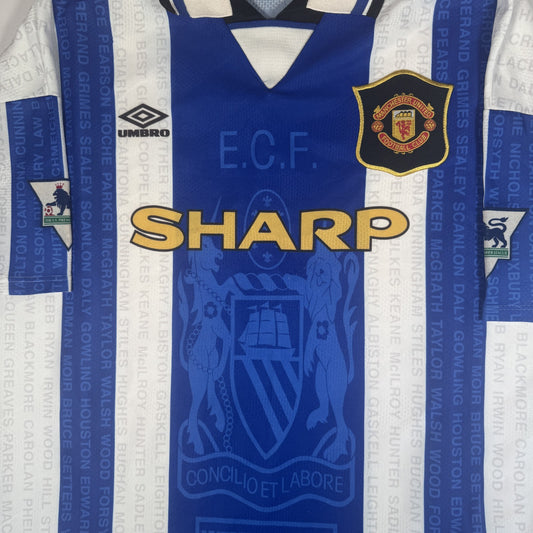Manchester United 1994/1995/1996 Third Football Shirt  XL