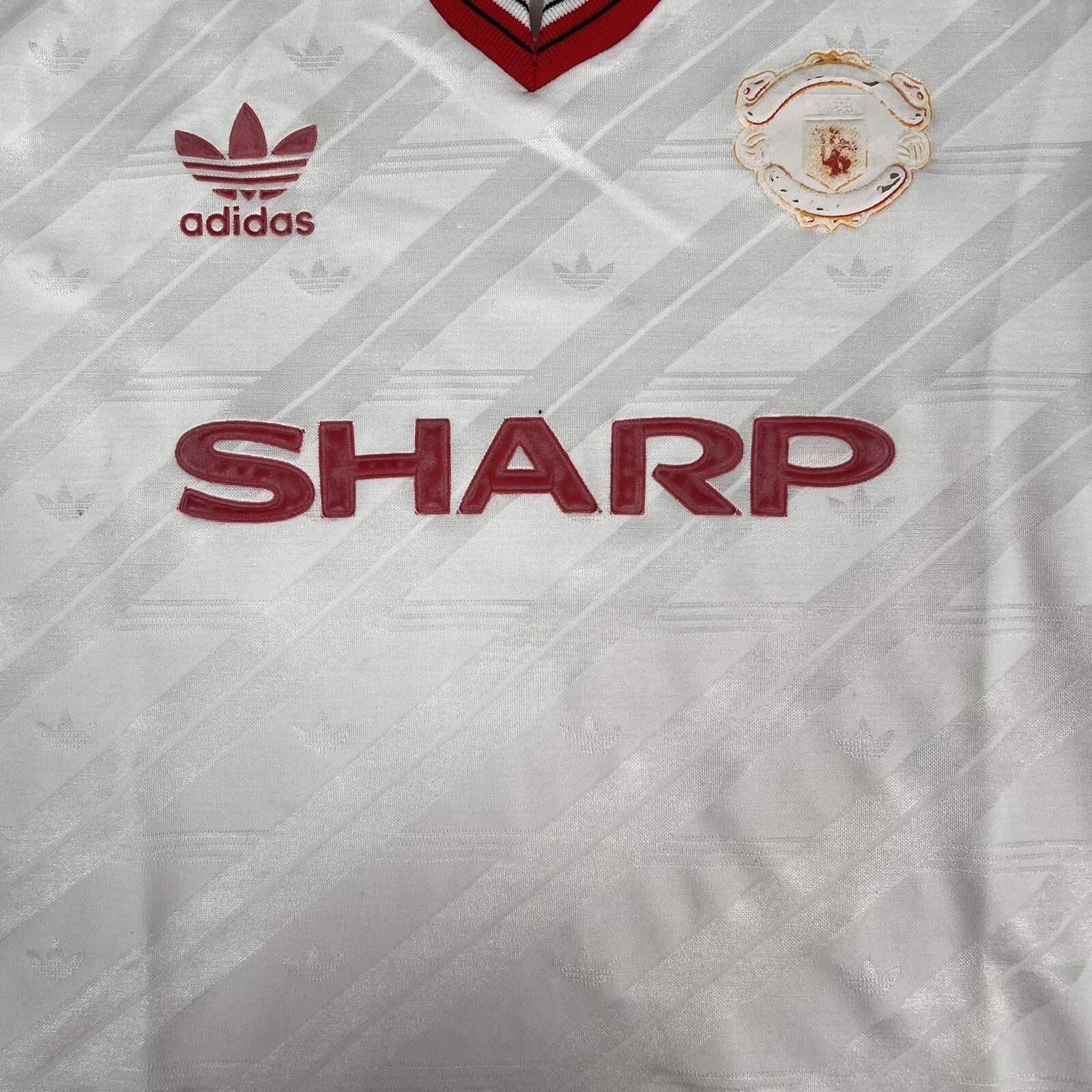 manchester united 1986 1987 1988 away football shirt large1