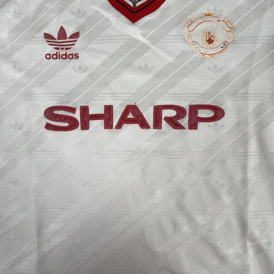 manchester united 1986 1987 1988 away football shirt large1
