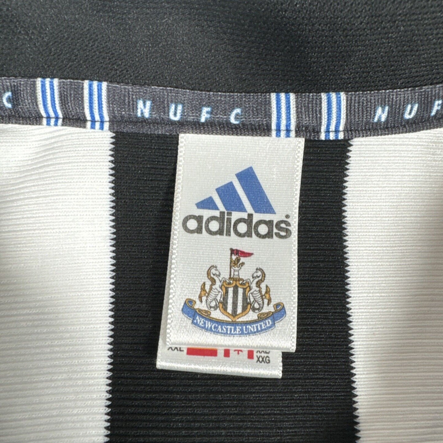 Newcastle United 1999/2000 Home Football Shirt  2XL XXL