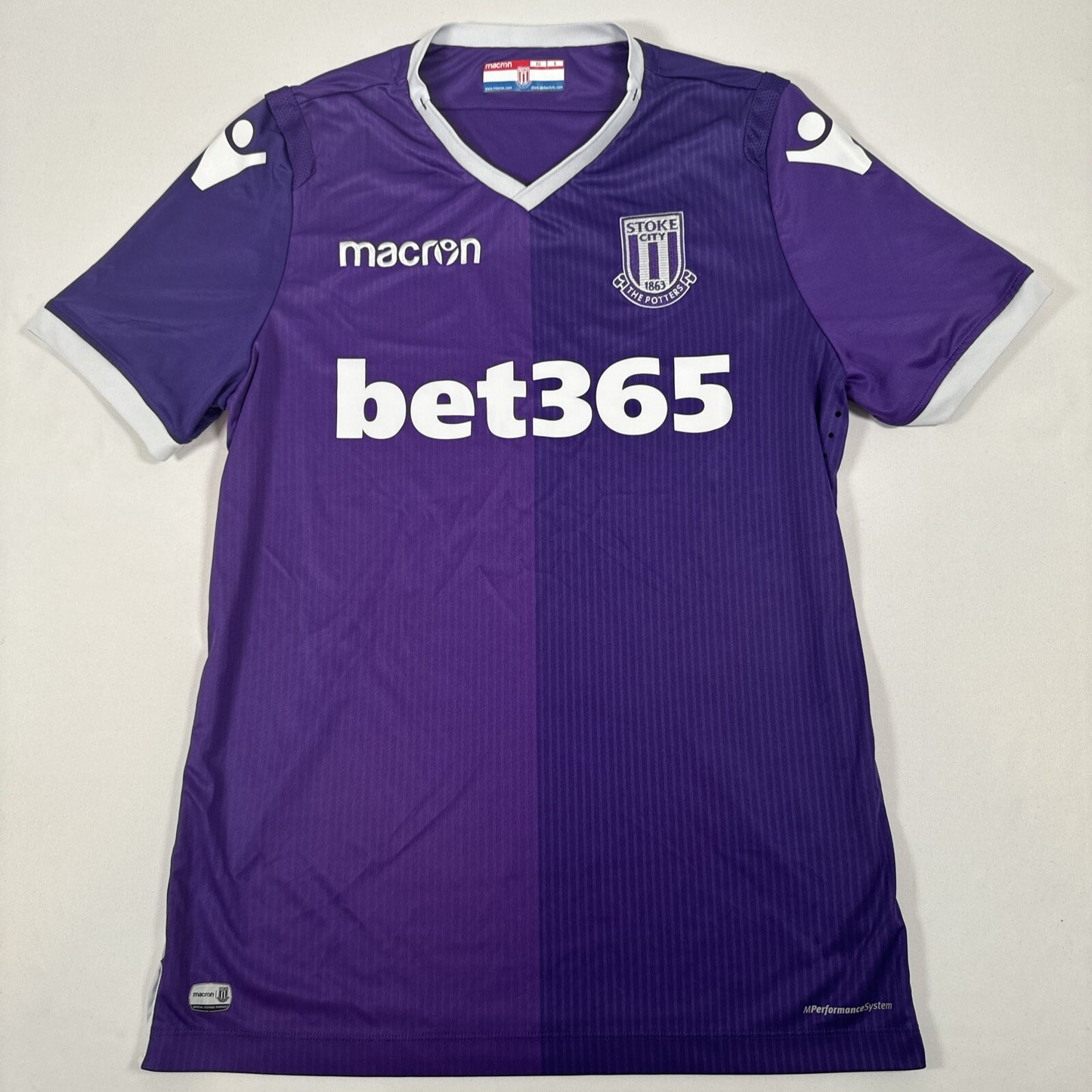 stoke city 2018 2019 away football shirt men s small2