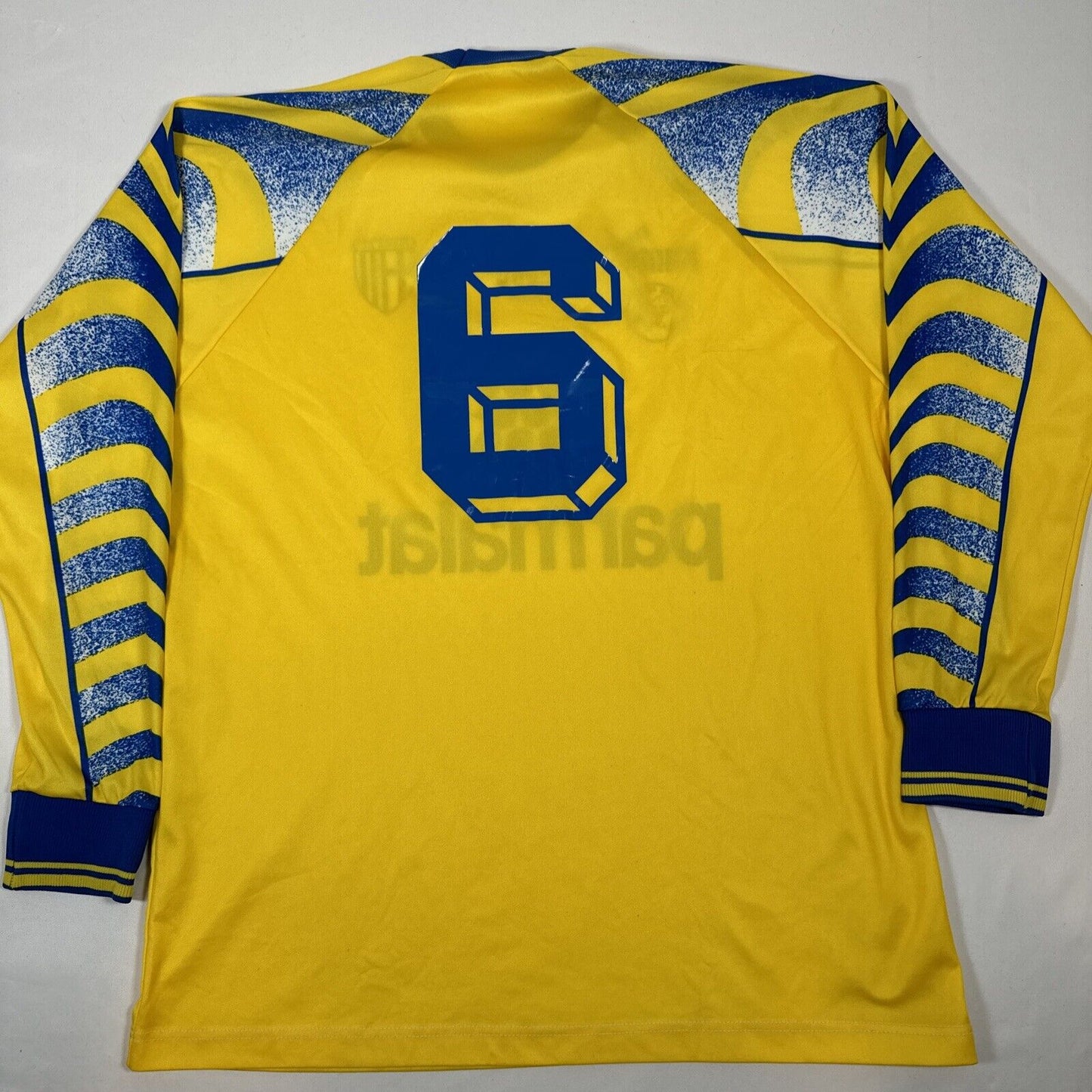 Parma 1995/1996/1997 Away Football Shirt Basic Long Sleeve Medium