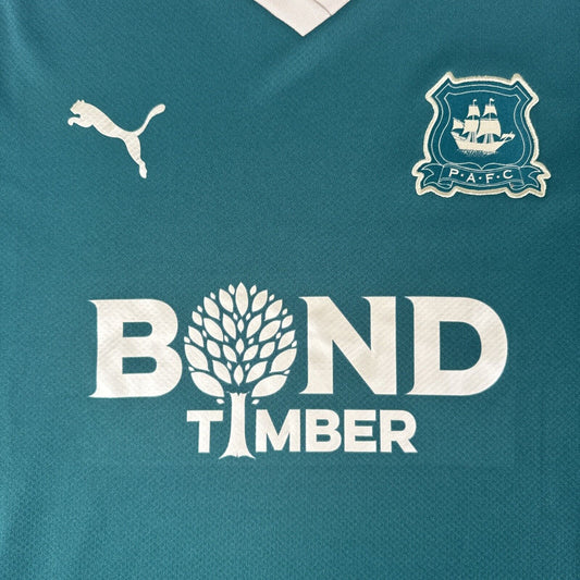 Plymouth Argyle 2023/2024 Home Football Shirt  Men’s XL - Football Shirt Kingdom