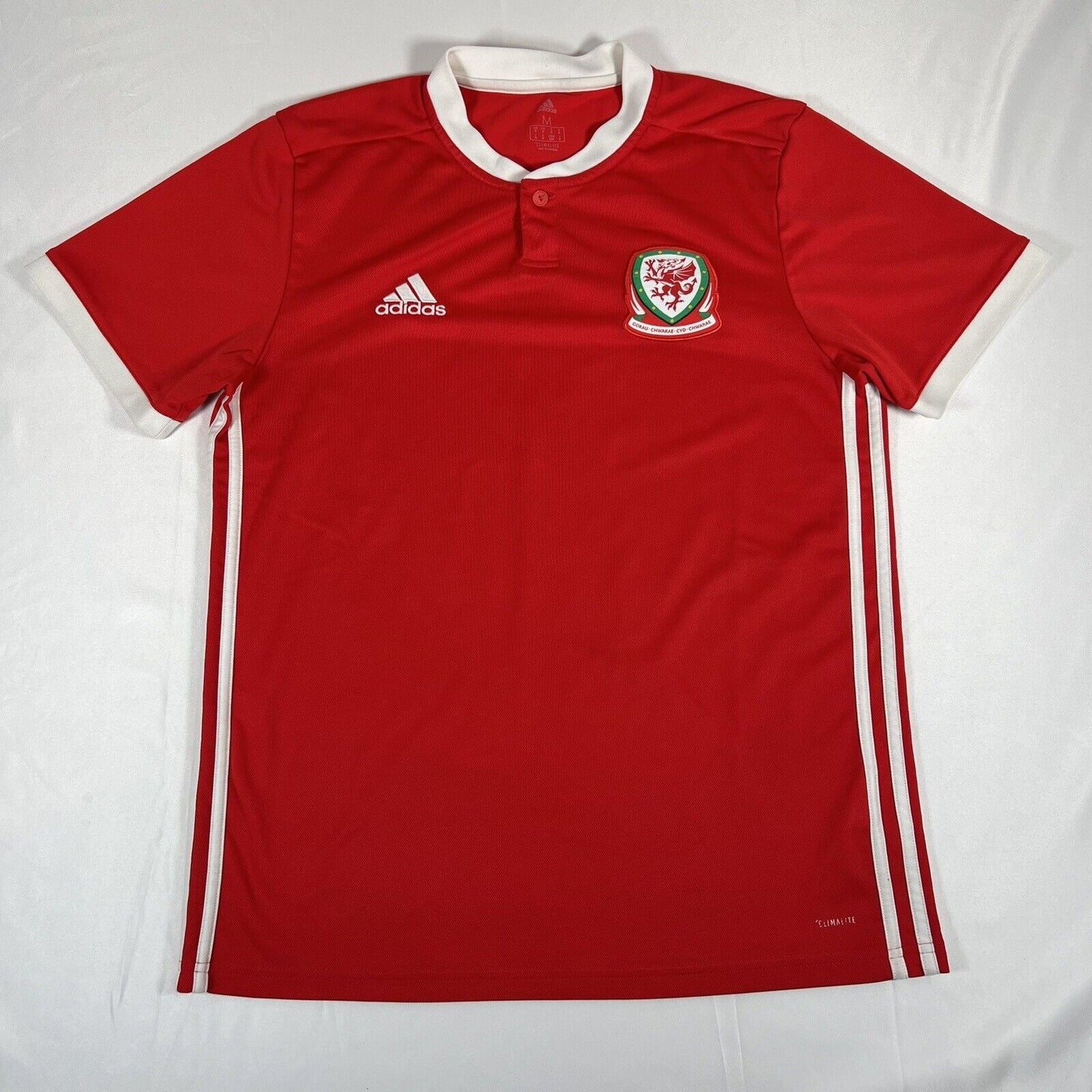 wales 2018 2019 2020 home football shirt men s medium 12