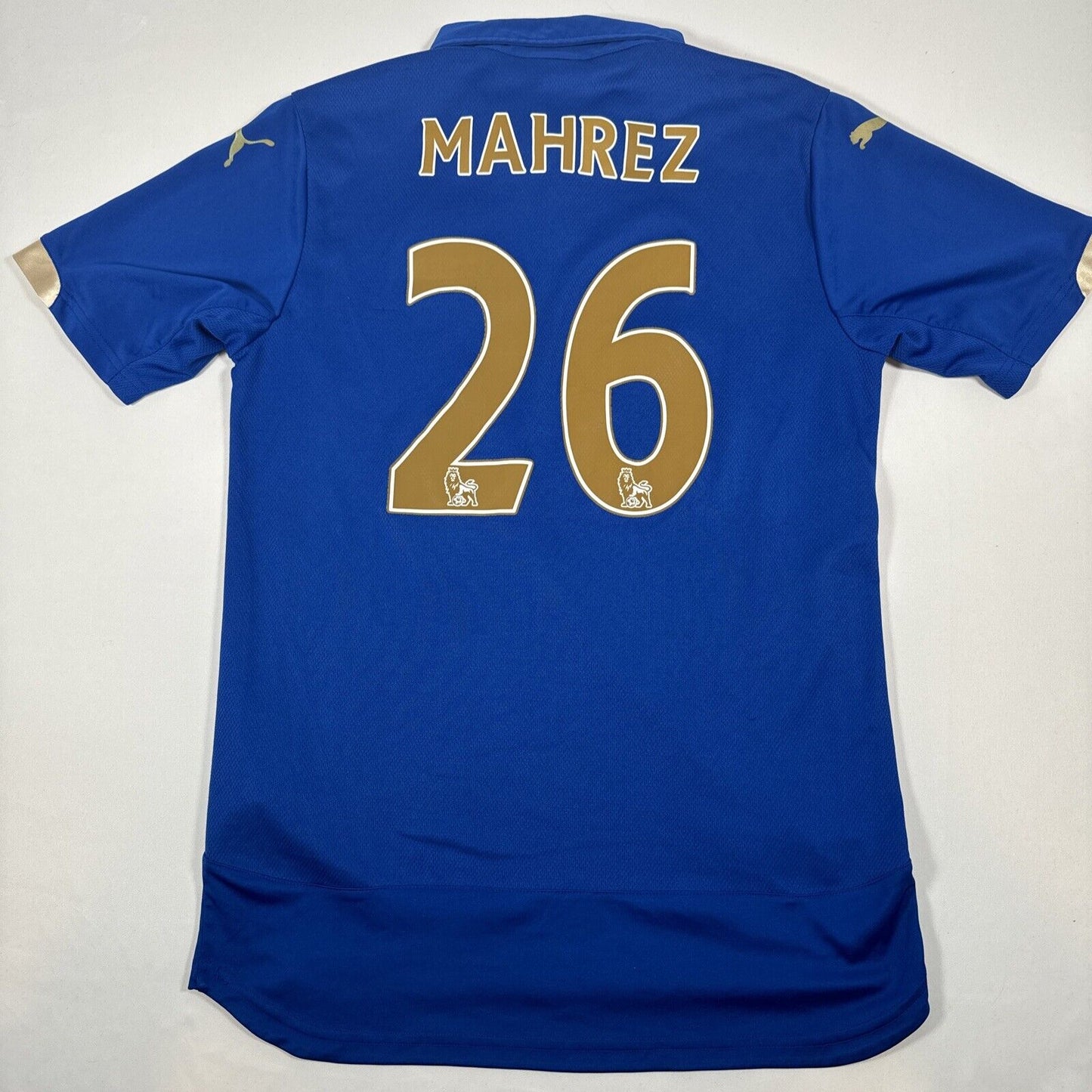 mahrez 26 leicester city 2014 2015 home football shirt medium2