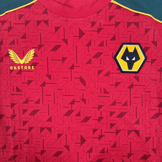 Wolverhampton Wolves 2023/2024 Away Pro Football Shirt Medium