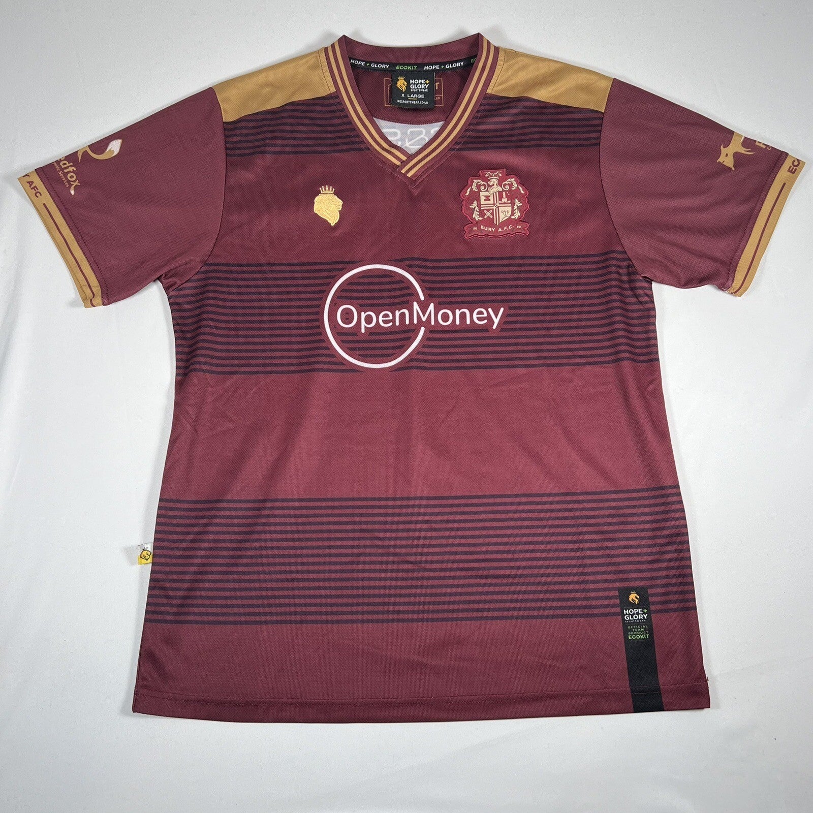 bury 2020 2021 2022 2023 away third football shirt xl2