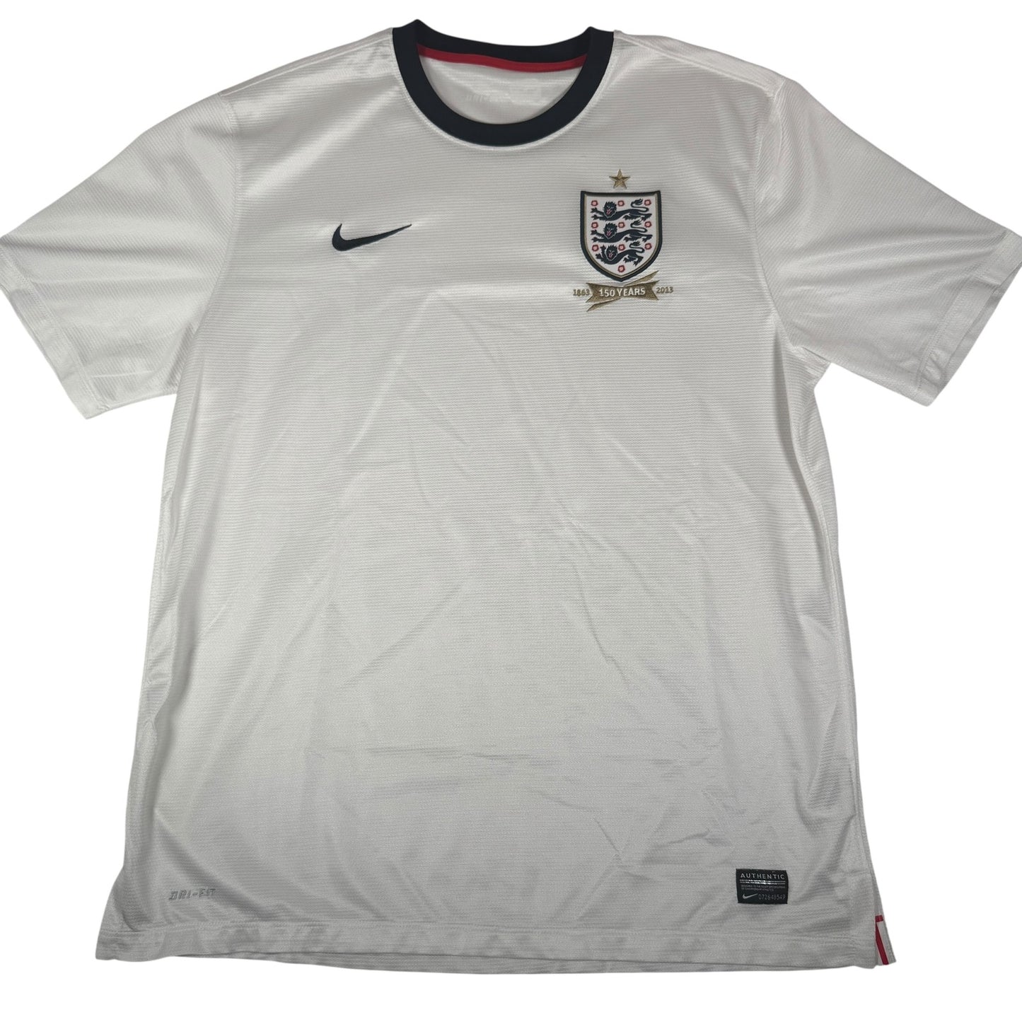 England 2013/2014 130th Anniversary Home Football Shirt  XL