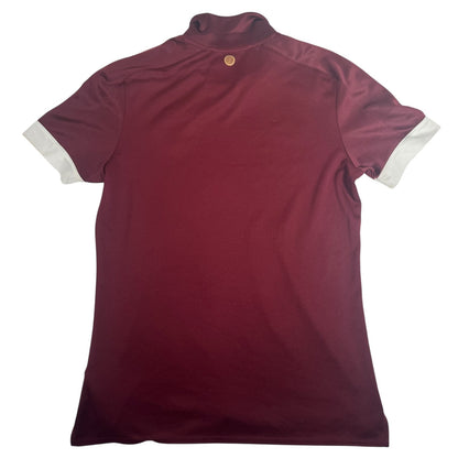 Hearts Heart of Midlothian 2021/2022 Home Football Shirt Medium — full back view