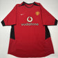 SOLSKJAER 20 Manchester United 2002/2003/2004 Home Football Shirt Large