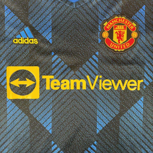 Manchester United 2021/2022 Third Football Shirt  Medium - Football Shirt Kingdom