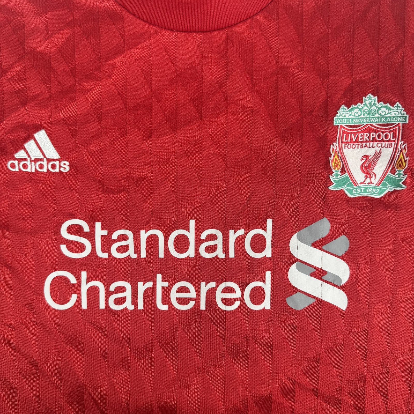 gerrard 8 liverpool 2010 2011 2012 home football shirt 2xl xxl2