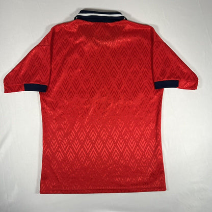 Dundee FC 1995/1996 Away Football Shirt Men’s Small — full back view