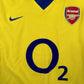 HENRY 10 Arsenal 2003/2004 Away Football Shirt  Medium