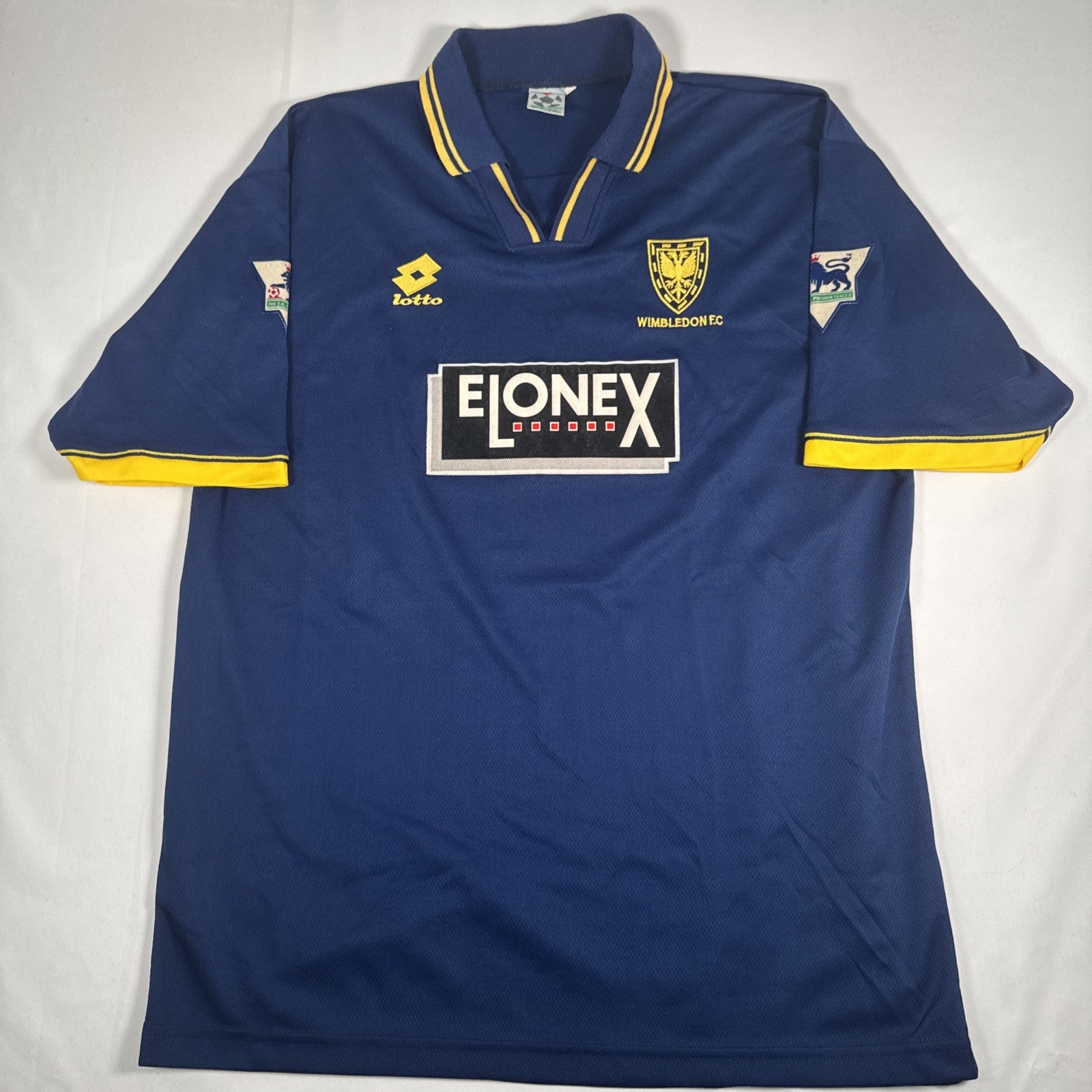 wimbledon 1996 1997 home football shirt xxl2