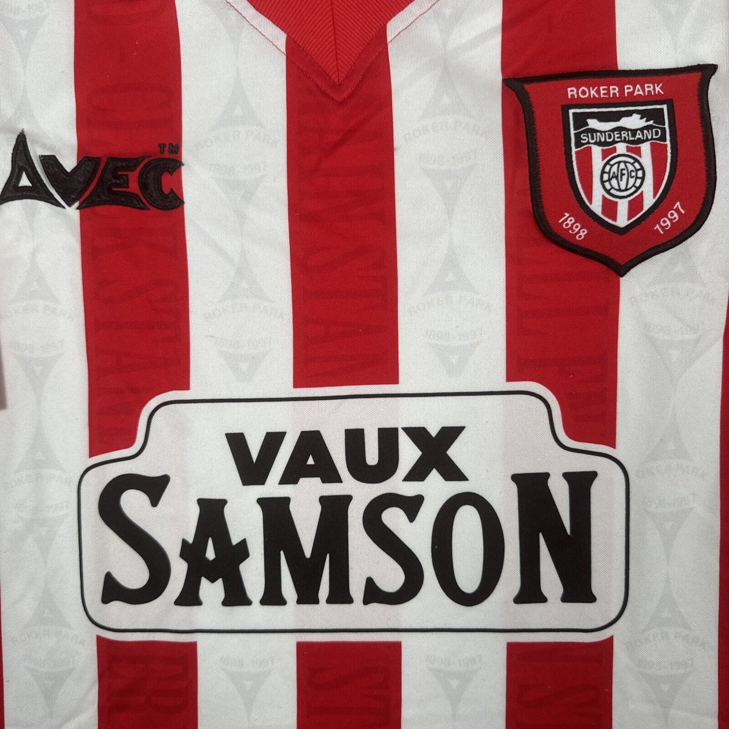 Sunderland 1996/1997 Home Football Shirt Men’s Small - Football Shirt Kingdom