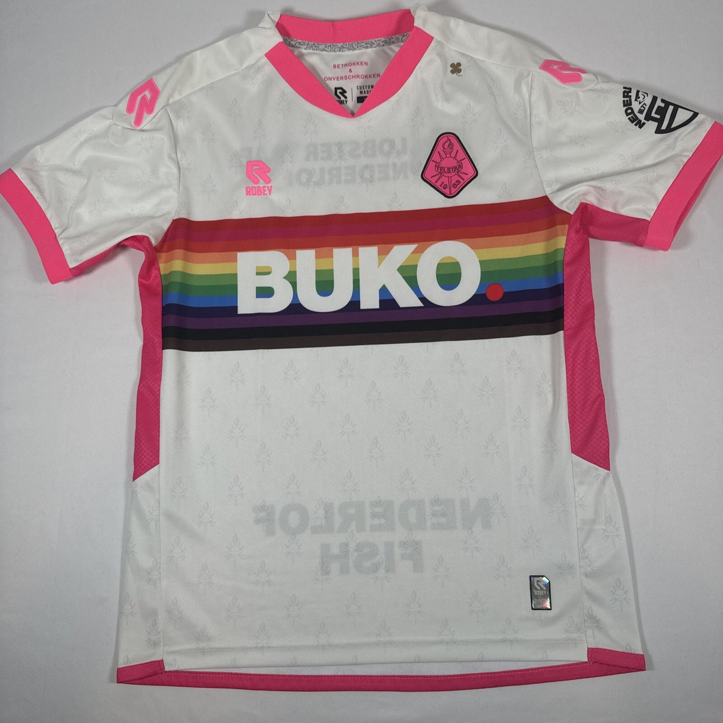 sc telstar 2022 2023 third football shirt pride men s medium2