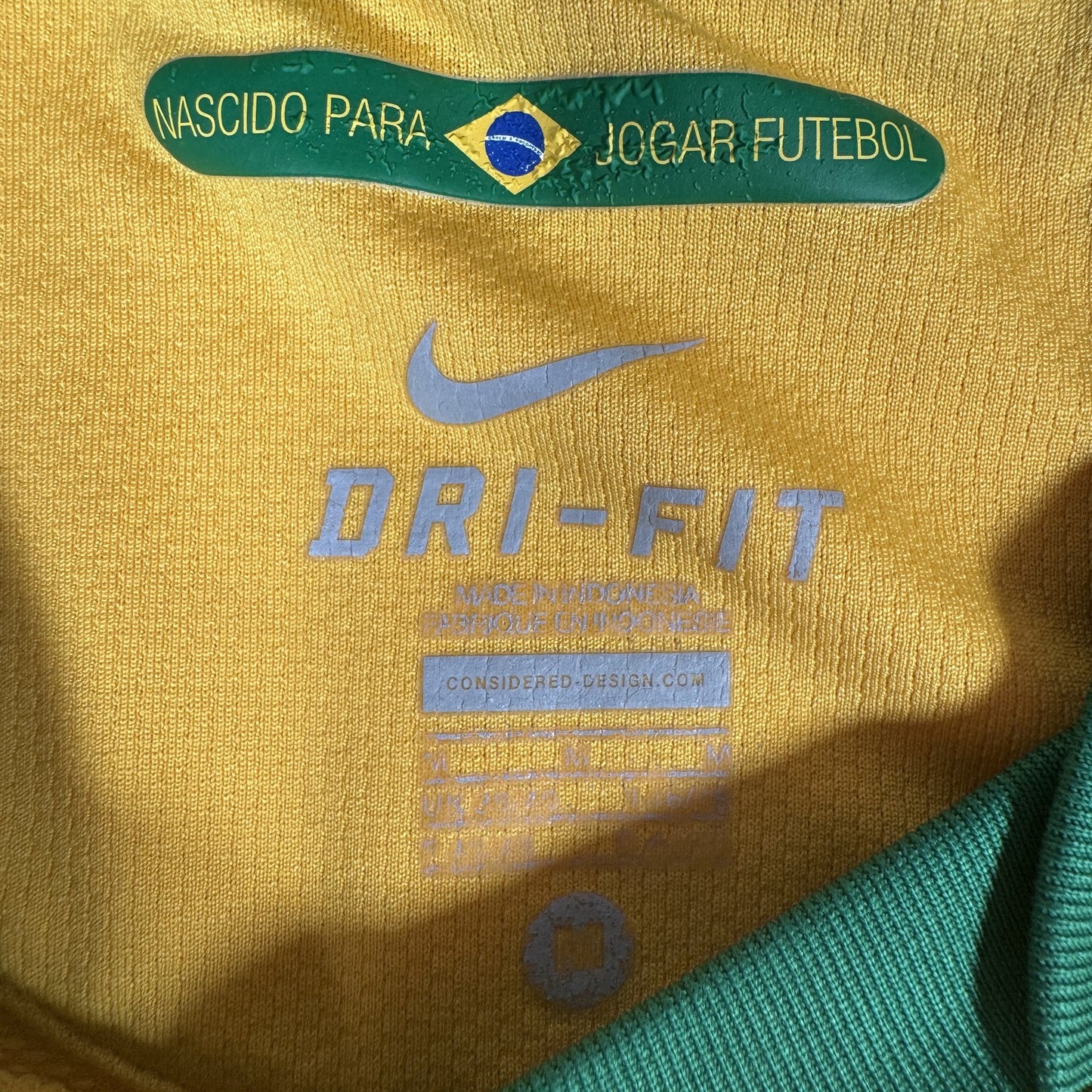 Brazil 2010/2011/2012 Home Football Shirt  Medium