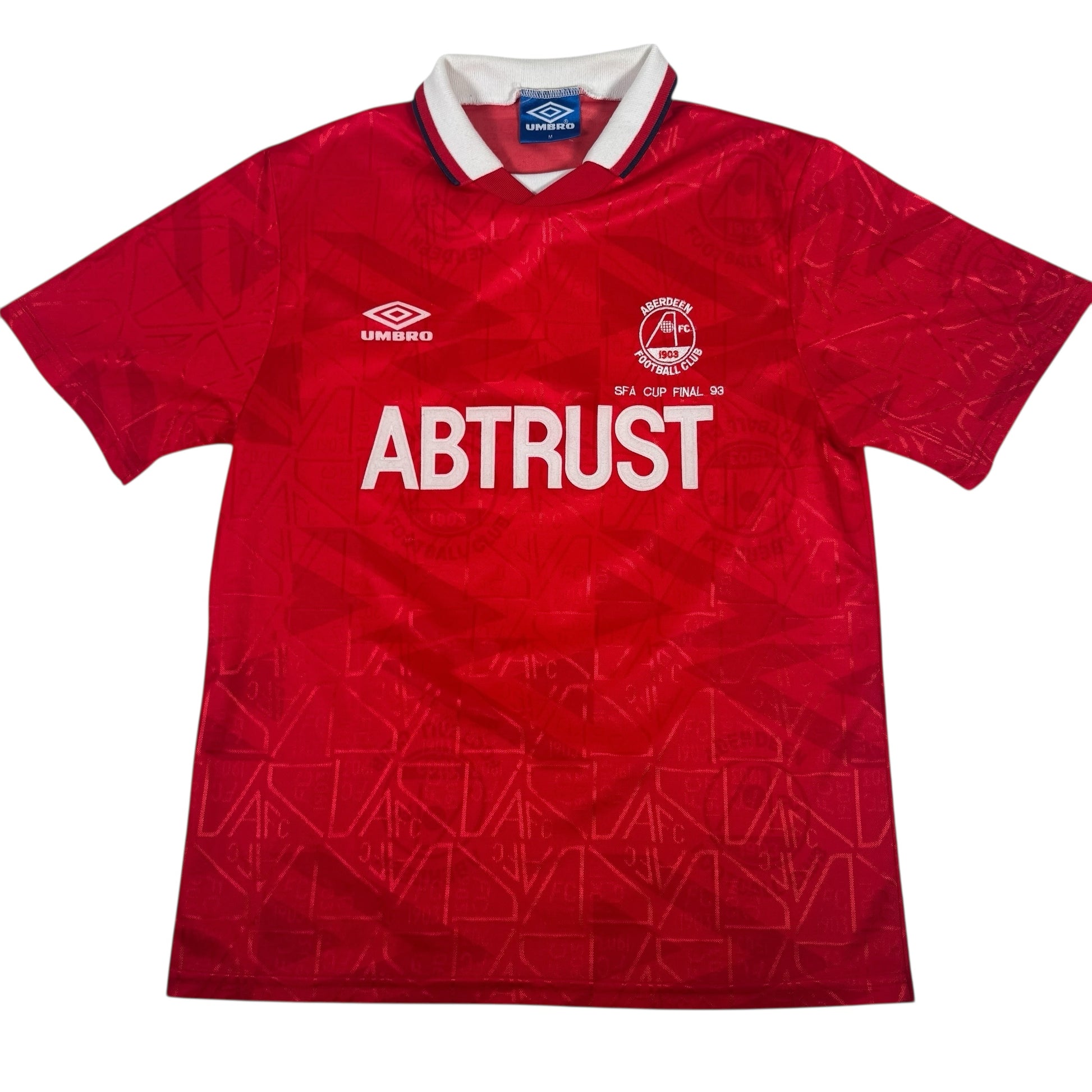 Aberdeen 1992/1993 SFA Cup Final Home Football Shirt Medium – Football Shirt Kingdom