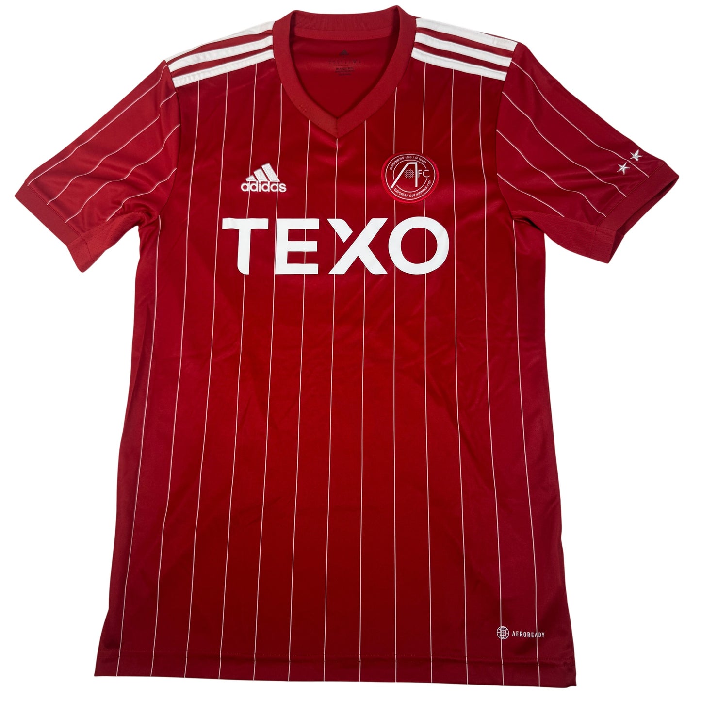 Aberdeen 2022/2023 Home Football Shirt Small