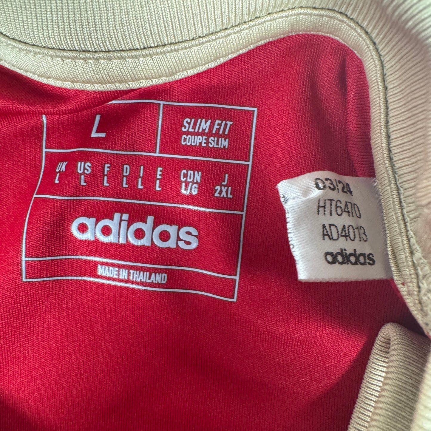 Aberdeen 2023/2024 Home Football Shirt Large – Football Shirt Kingdom