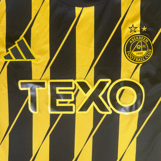 Aberdeen 2024/2025 Away Football Shirt 3XL – Football Shirt Kingdom