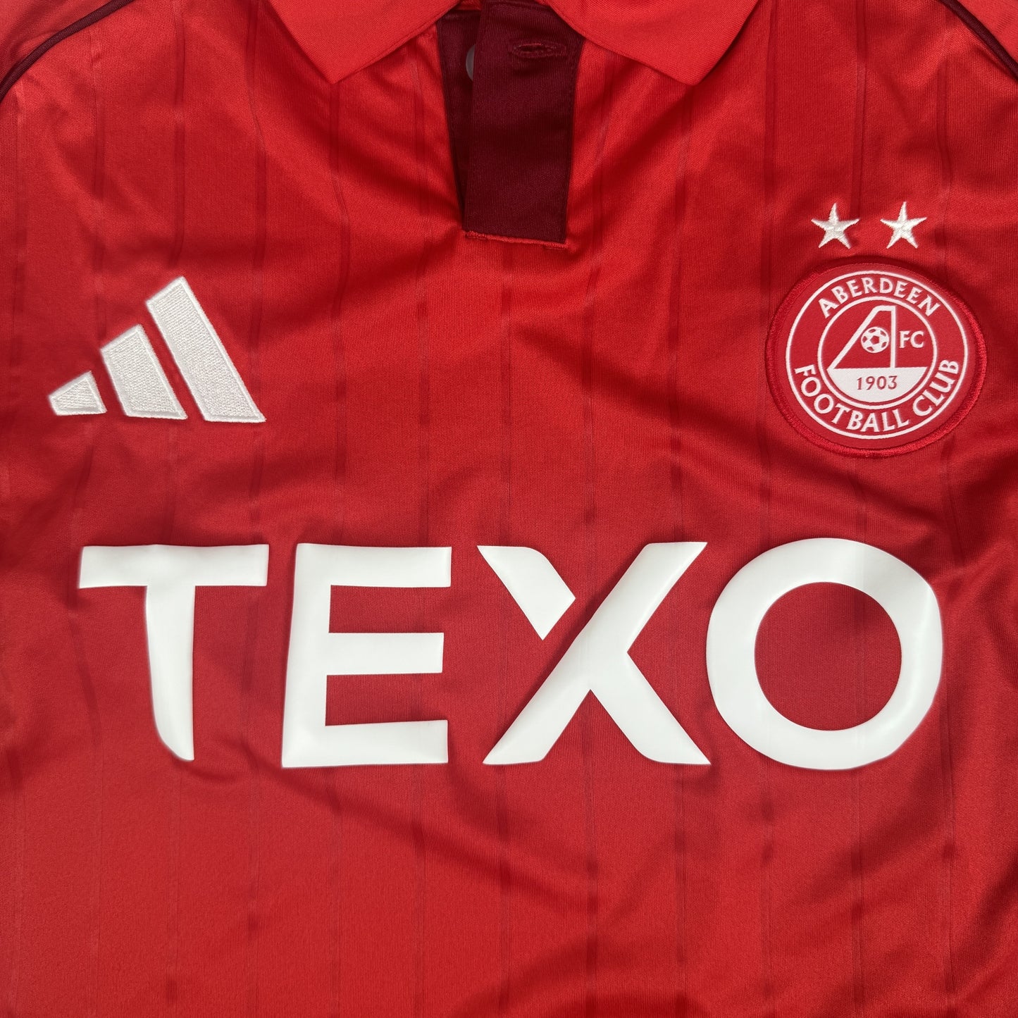 Aberdeen 2025/2026 Home Football Shirt Medium