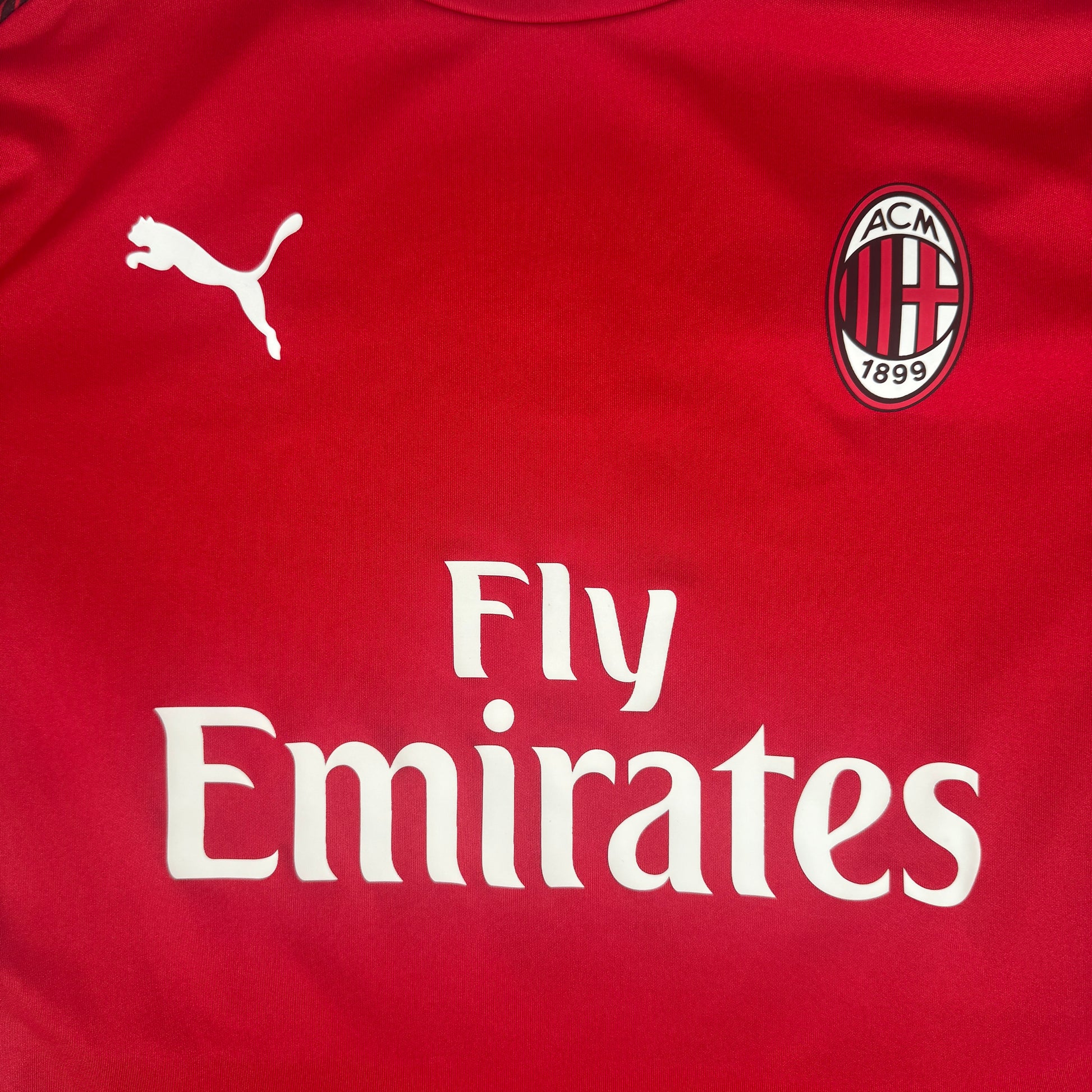 AC Milan 2019/2020 Training Football Shirt Medium – Football Shirt Kingdom