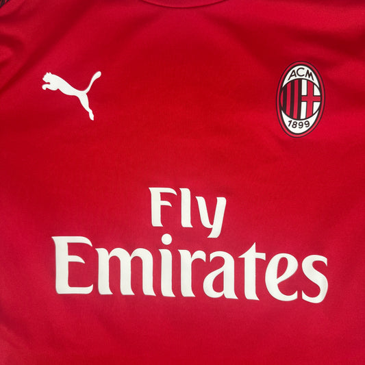 AC Milan 2019/2020 Training Football Shirt Medium – Football Shirt Kingdom