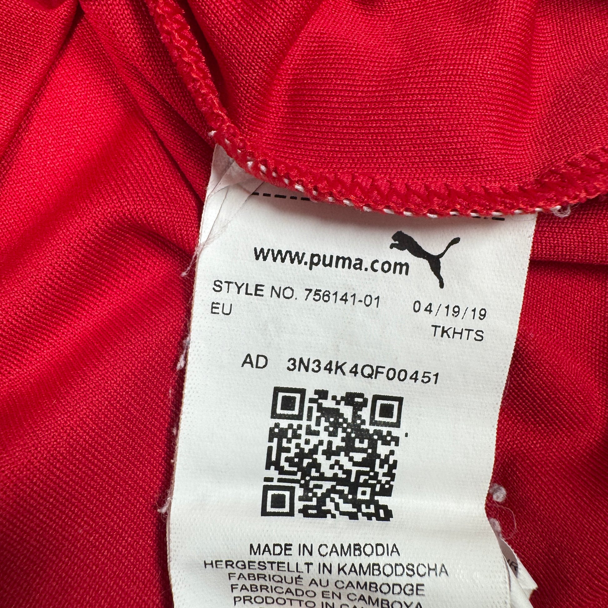 AC Milan 2019/2020 Training Football Shirt Medium – Football Shirt Kingdom