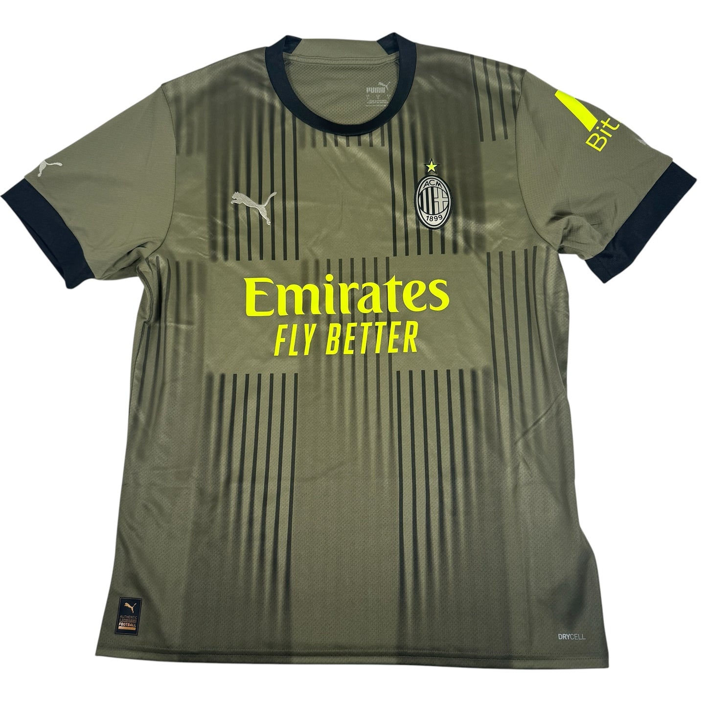 AC Milan 2022/2023 Third Football Shirt Large – Football Shirt Kingdom