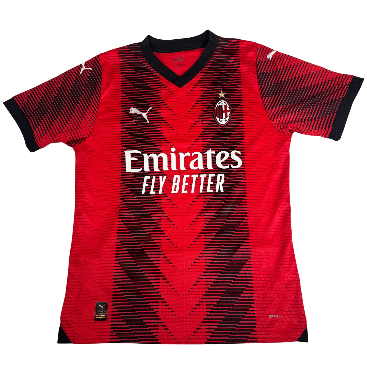 AC Milan 2023/2024 Home Football Shirt Medium