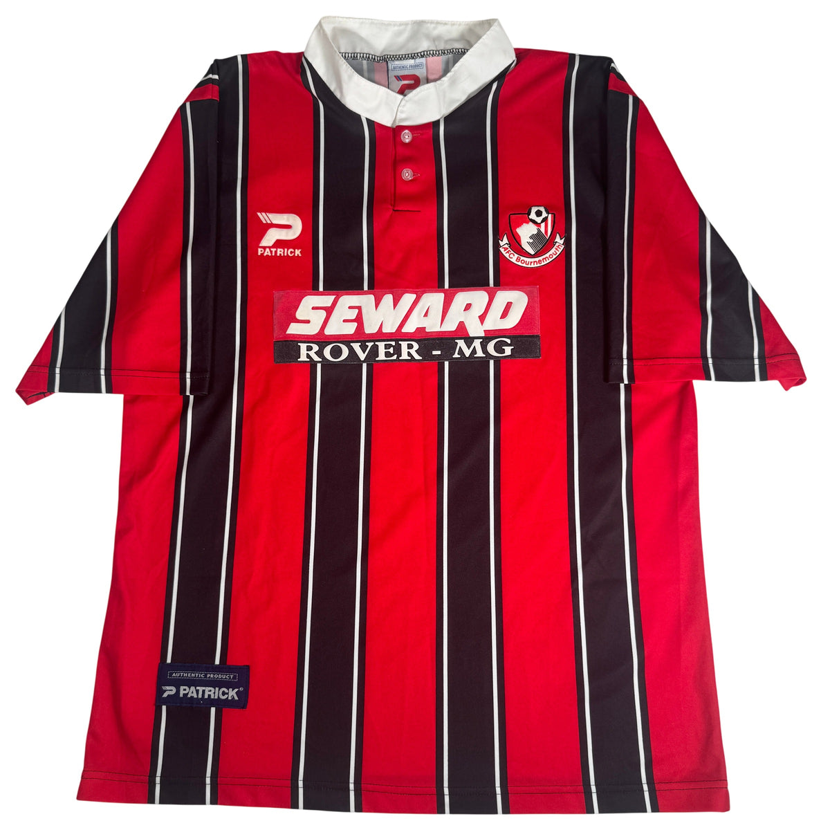 Front of AFC Bournemouth 1996/1997/1998 home football shirt, size Large