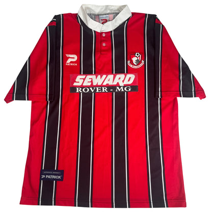 Front of AFC Bournemouth 1996/1997/1998 home football shirt, size Large