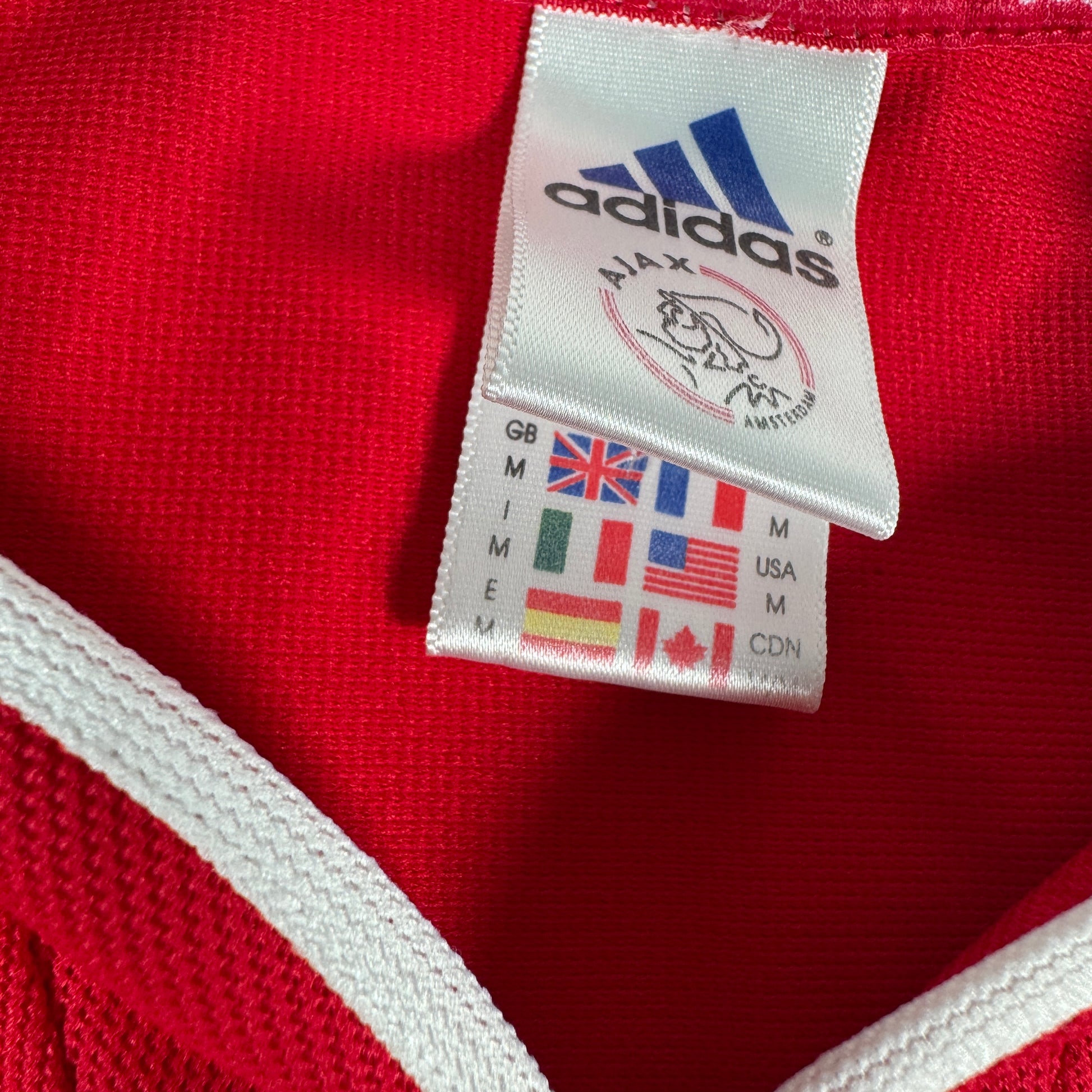Ajax 2000/2001 Home Football Shirt Medium – Football Shirt Kingdom