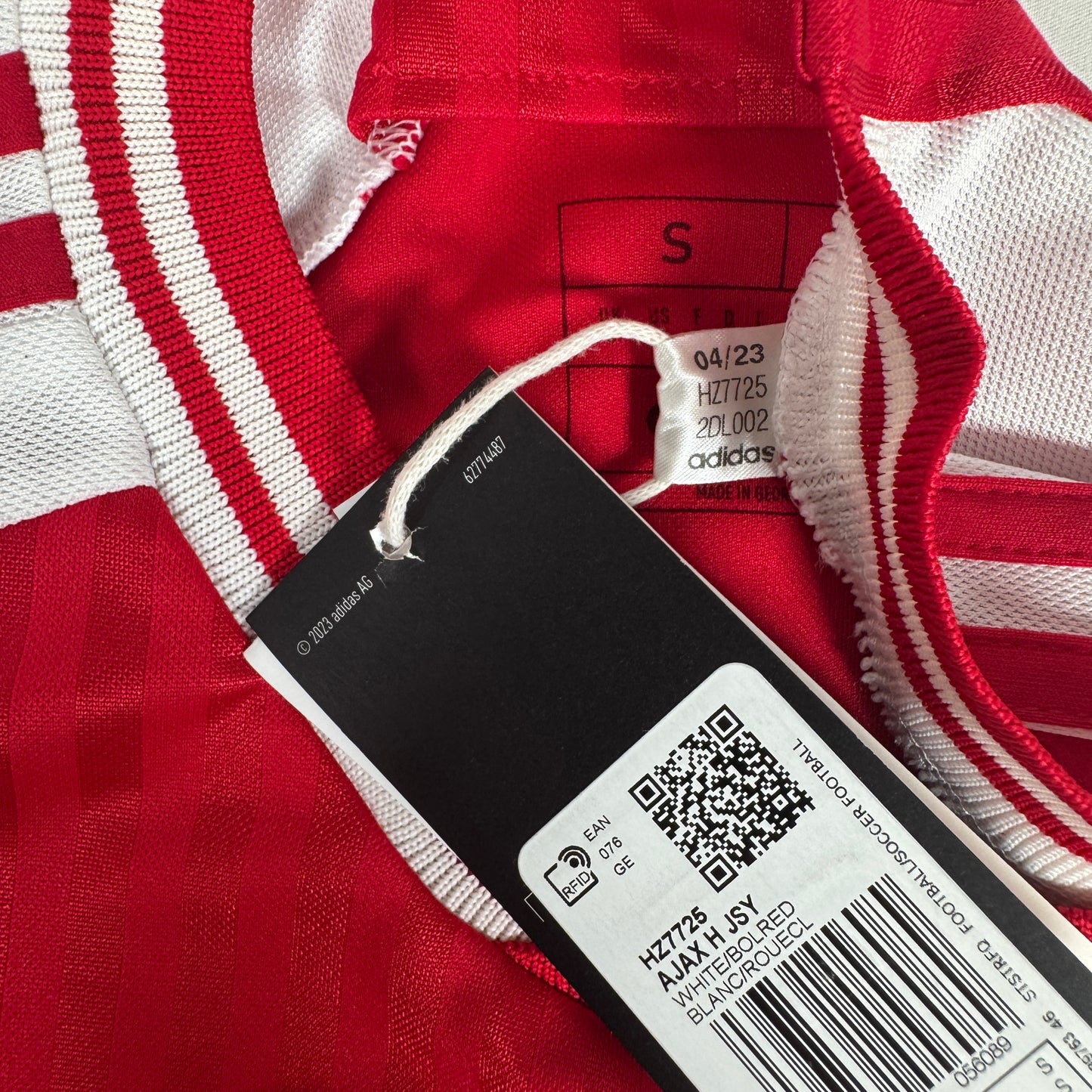 Ajax 2023/2024 Home Football Shirt Small BNWT – Football Shirt Kingdom