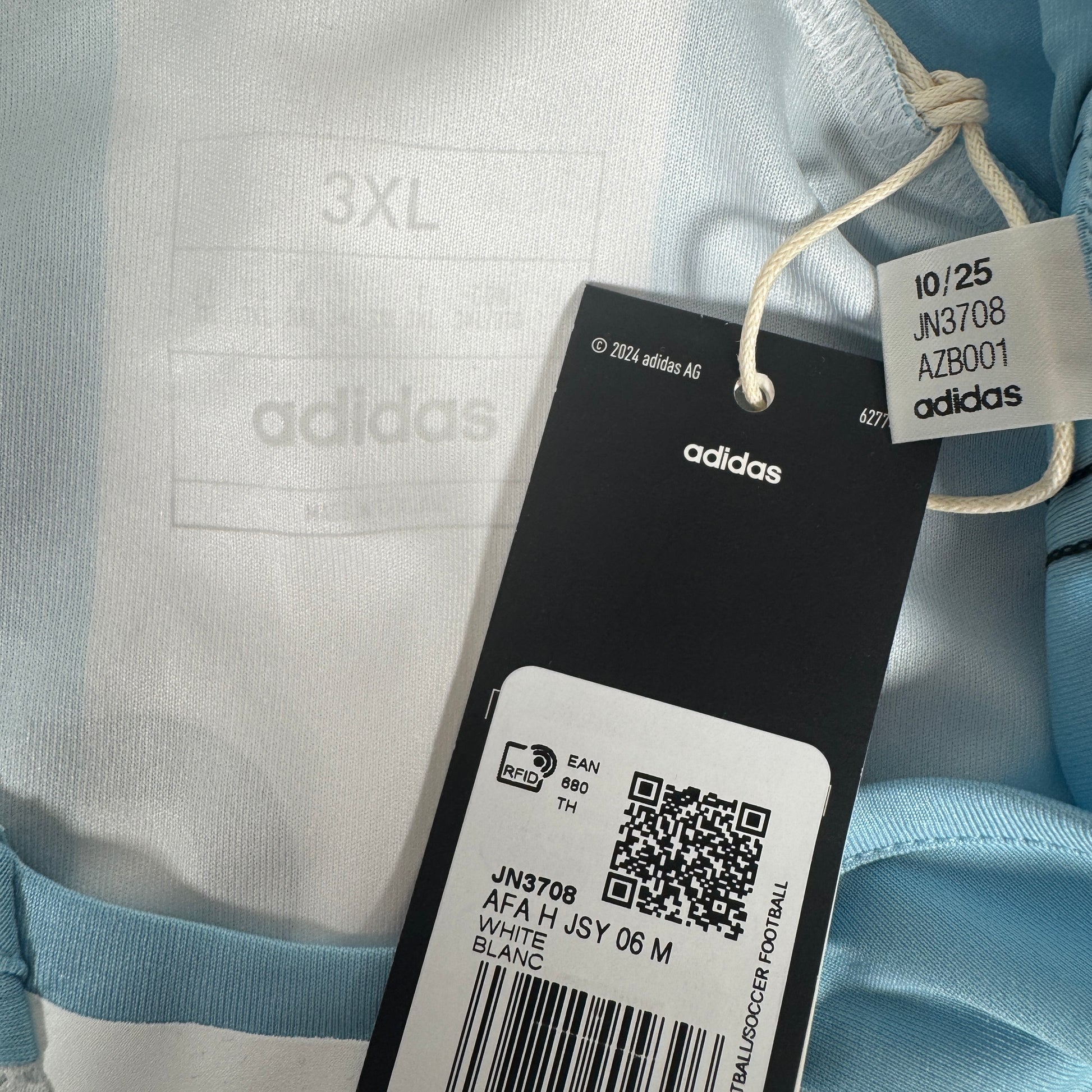 MESSI 19 Argentina 2006/2007/2008 Reissue Home Football Shirt 3XL XXXL BNWT – Football Shirt Kingdom