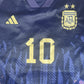 Messi 10 Argentina 2022/2023/2024 Away Football Shirt XXL