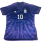 Messi 10 Argentina 2022/2023/2024 Away Football Shirt XXL