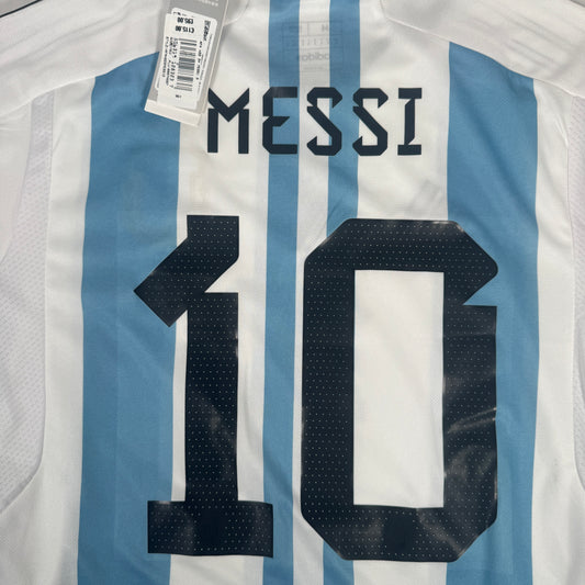MESSI 10 Argentina 2022/2023/2024 Home Football Shirt Medium BNWT – Football Shirt Kingdom